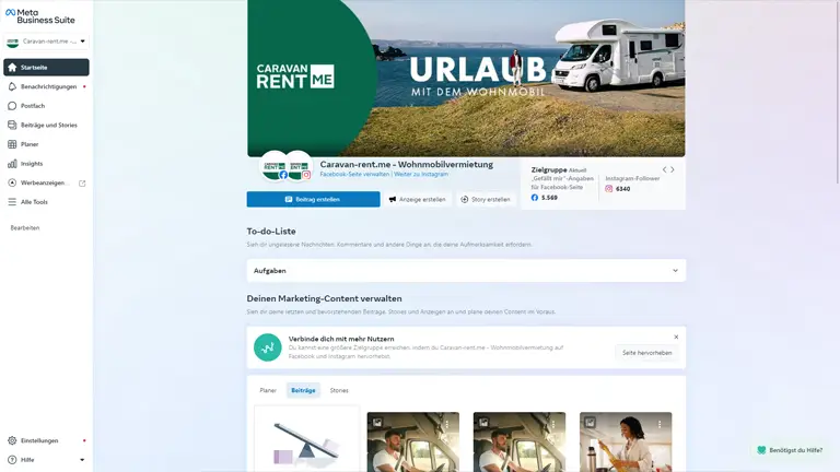 Facebook Meta Business Manager Screenshot